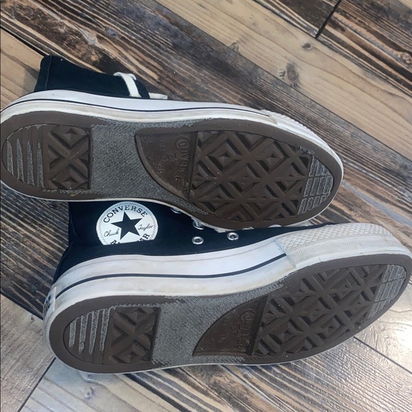 Converse Chick Taylor Lift Platform Canvas shoes size 8.5 - Picture 6 of 6